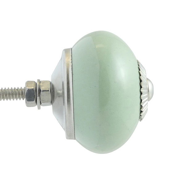 Keramik-Möbelknopf -Basic Mint | Mintgrün (rund) Keramik-Möbelknopf -Basic Mint | Mintgrün (rund)