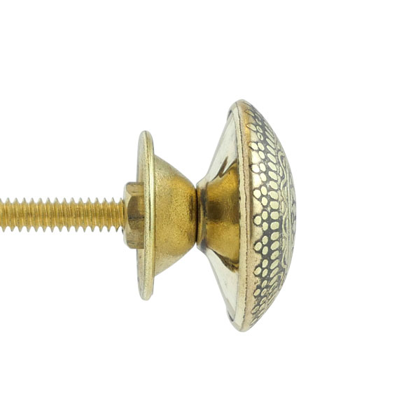 Metall-Möbelknopf - Gildor (rund)