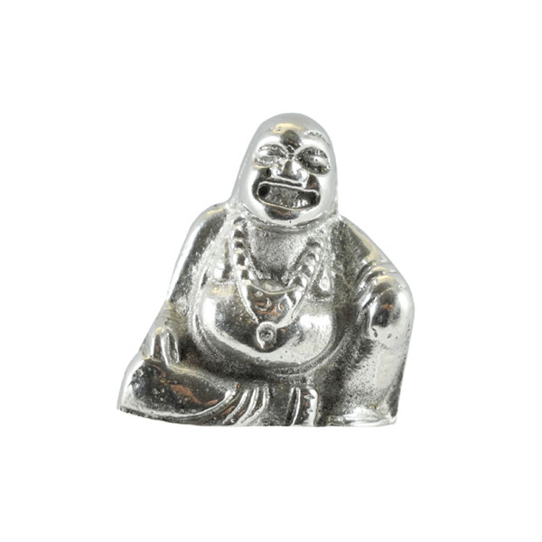 Metall-Möbelknopf - Buddha