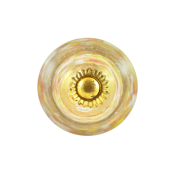 Glas-Möbelknopf - Flashy | Transparent bunt Glasgriff (trichterförmig) Glas-Möbelknopf - Flashy | Transparent bunt Glasgriff (trichterförmig)