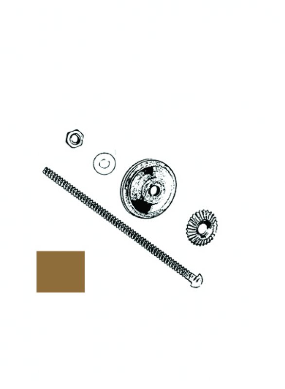 Gewindeset in Bronze inkl. aller Kleinteile Gewindeset in Bronze inkl. aller Kleinteile